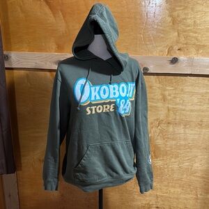 Olive Graphic Hoodie